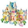 2 Kids Toys Drevená stavebnica Veľký zámok, 268 ks