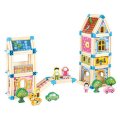2 Kids Toys Drevená stavebnica Veľký zámok, 268 ks