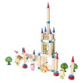 2 Kids Toys Drevená stavebnica Veľký zámok, 268 ks