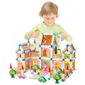 2 Kids Toys Drevená stavebnica Veľký zámok, 268 ks