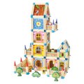2 Kids Toys Drevená stavebnica Veľký zámok, 268 ks