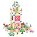 2 Kids Toys Drevená stavebnica Veľký zámok, 268 ks