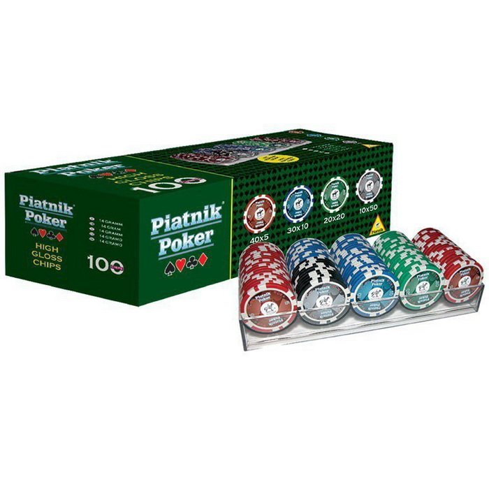 Piatnik Poker, 100 žetónov