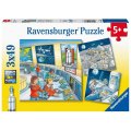 Ravensburger Puzzle Astronauti, 3x49 dielikov