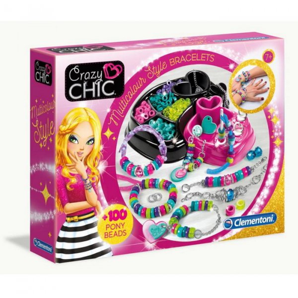 Clementoni Crazy CHIC - farebné náramky