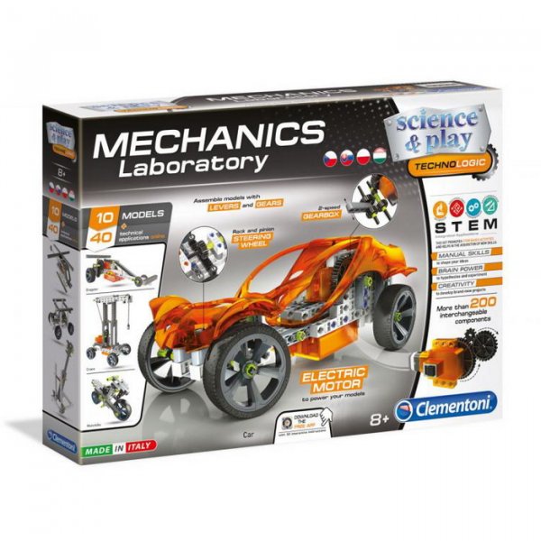 Clementoni Mechanické laboratórium Buggy, 50 modelov