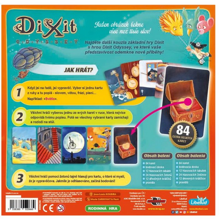 Dixit Odyssey - kartová hra