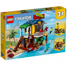Lego Creator  31118 Surferský plážový domček 3v1, 564 ks