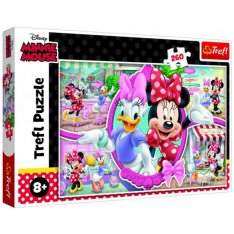Trefl Puzzle Minnie: Šťastný deň, 260 dielikov