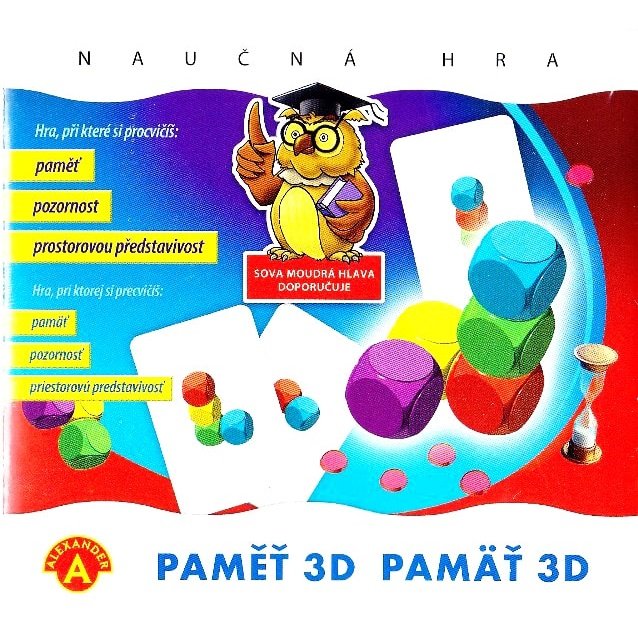 Alexander 3D Pamäť - náučná hra