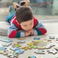 Bigjigs Toys Puzzle okrúhle podlahové Ročné obdobia, 50 dielikov