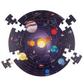 Bigjigs Toys Puzzle okrúhle podlahové Slnečná sústava, 50 dielikov