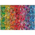Clementoni Puzzle Farebná koláž, 1000 dielikov