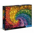 Clementoni Puzzle Farebný vír, 1000 dielikov