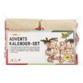 Folia Adventný kalendár - Vrecká z juty, 49 dielov
