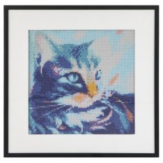 Grafix Diamantový obrázok Mačka, 30x30 cm