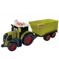Happy People Traktor s prívesom CLAAS Kids Axion 870 s vlečkou