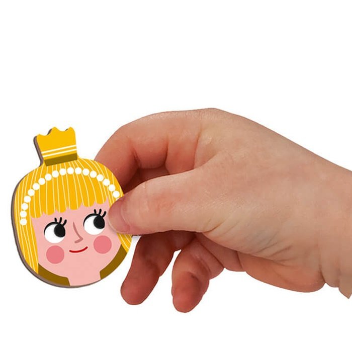 Janod Magnetická kniha Rozprávky, 30 ks