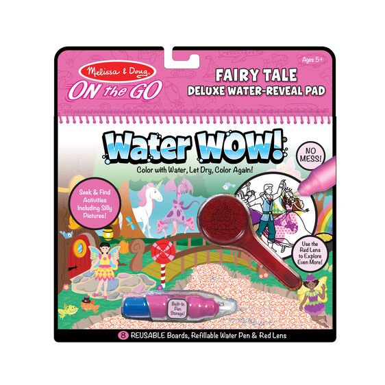 Melissa & Doug - Magické pero DELUXE Víly, 8 obrázkov