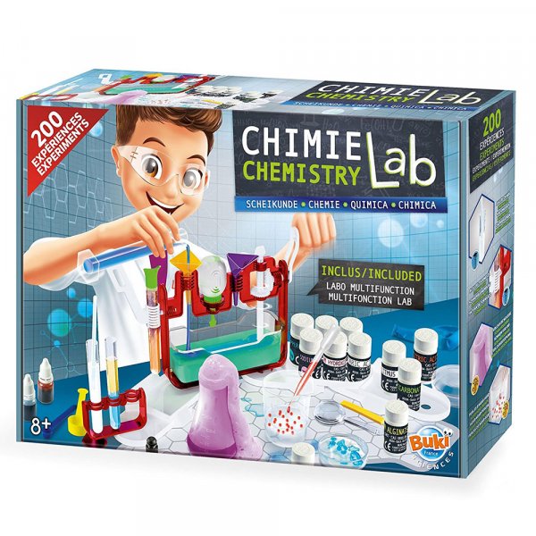 Buki Chemické laboratórium, 200 pokusov