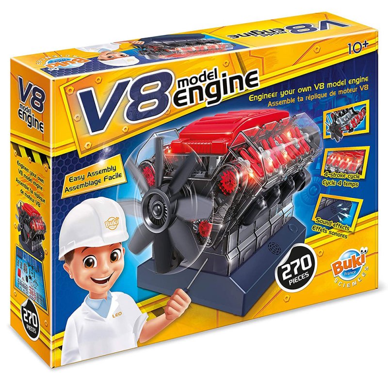 Buki Stavebnica motora V8