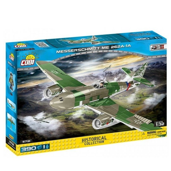 Cobi 5721 Small Army Messerschmitt ME 262A-1A, 390k+1f