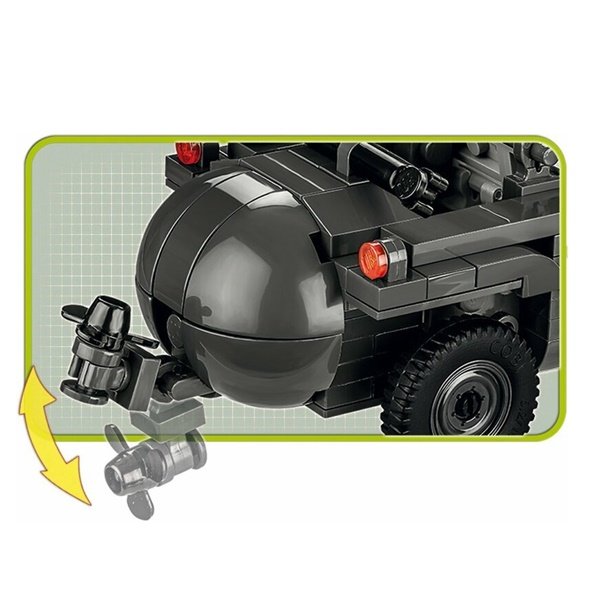 Cobi 2403 VW Schwimmwagen typ 166, 200k + 1f