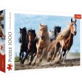 Trefl Puzzle Cválajúce kone, 1000 dielikov