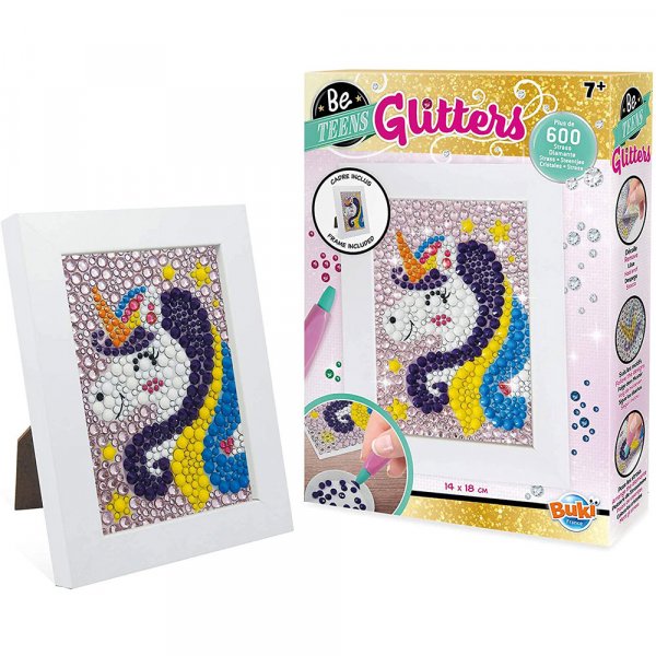Buki BeTeens Glitters Jednorožec, 600 ks