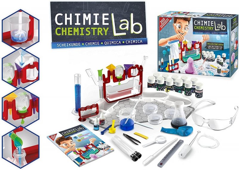 Buki Chemické laboratórium, 200 pokusov