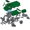 Model Bundeswehr Mercedes Unimog U1300 L