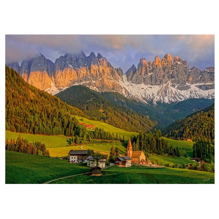 Cherry Pazzi Puzzle Dolomity - Santa Maddalena, 1000 dielikov