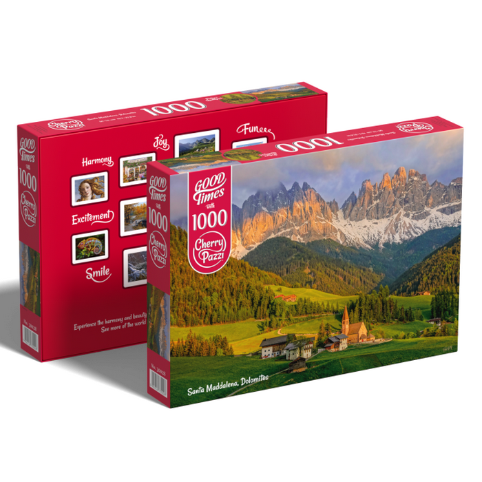 Cherry Pazzi Puzzle Dolomity - Santa Maddalena, 1000 dielikov