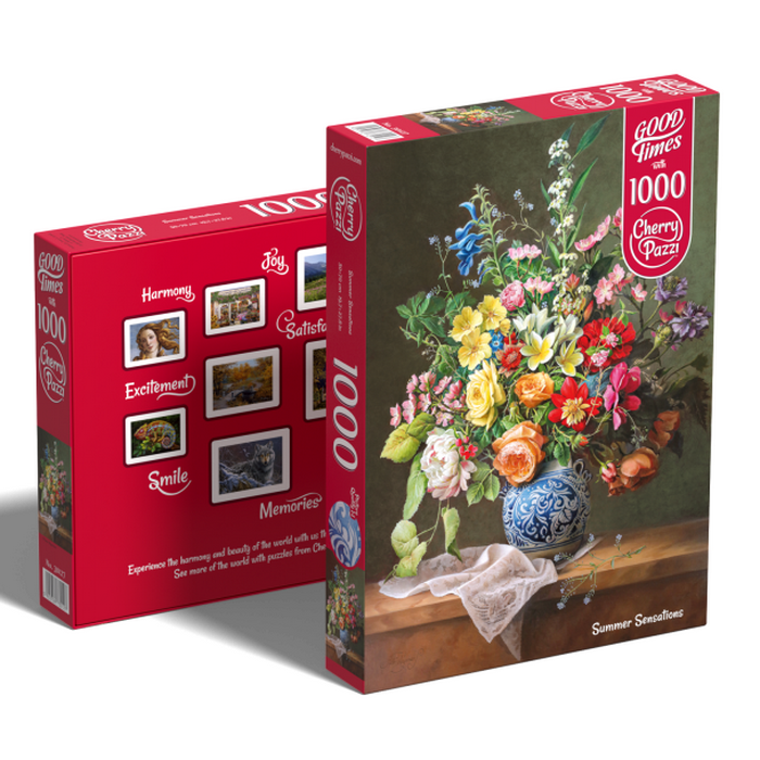 Cherry Pazzi Puzzle Letná kytica, 1000 dielikov