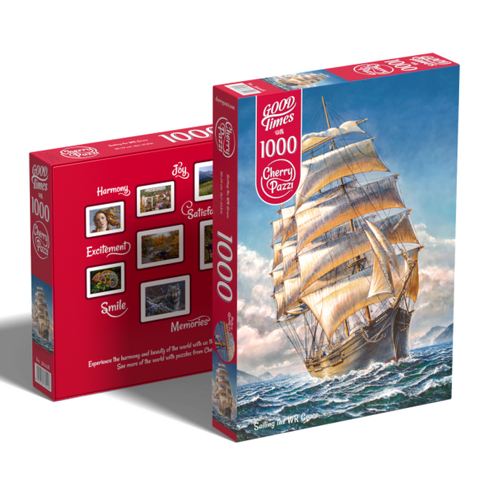 Cherry Pazzi Puzzle Plachetnica, 1000 dielikov