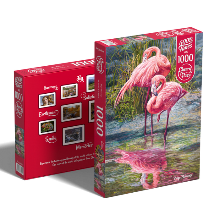 Cherry Pazzi Puzzle Plameniaci, 1000 dielikov