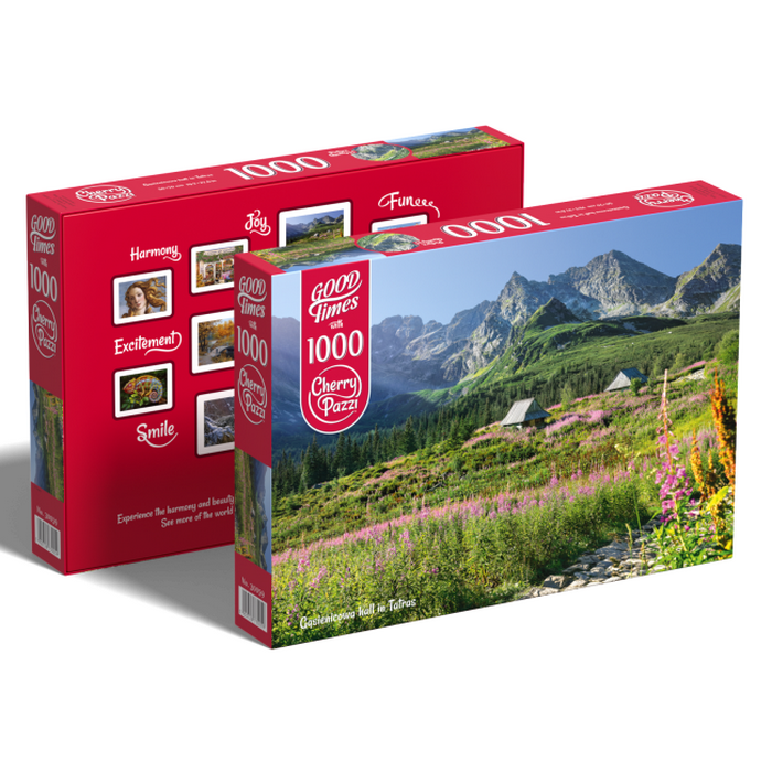 Cherry Pazzi Puzzle Tatry - Gasienicova dolina, 1000 dielikov