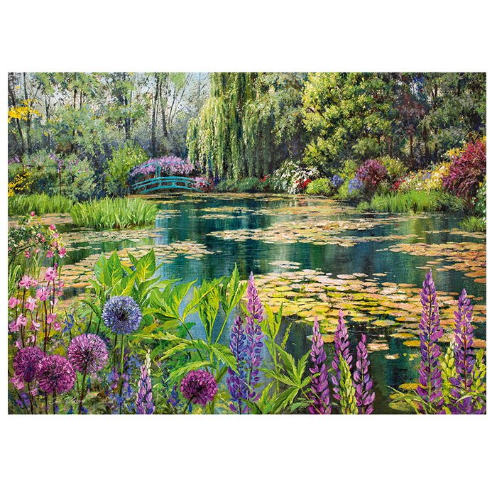Cherry Pazzi Puzzle Vysnívaná záhrada, 1000 dielikov