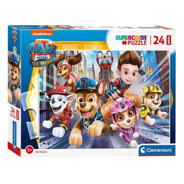 Clementoni Puzzle Labková patrola MAXI, 24 dielikov