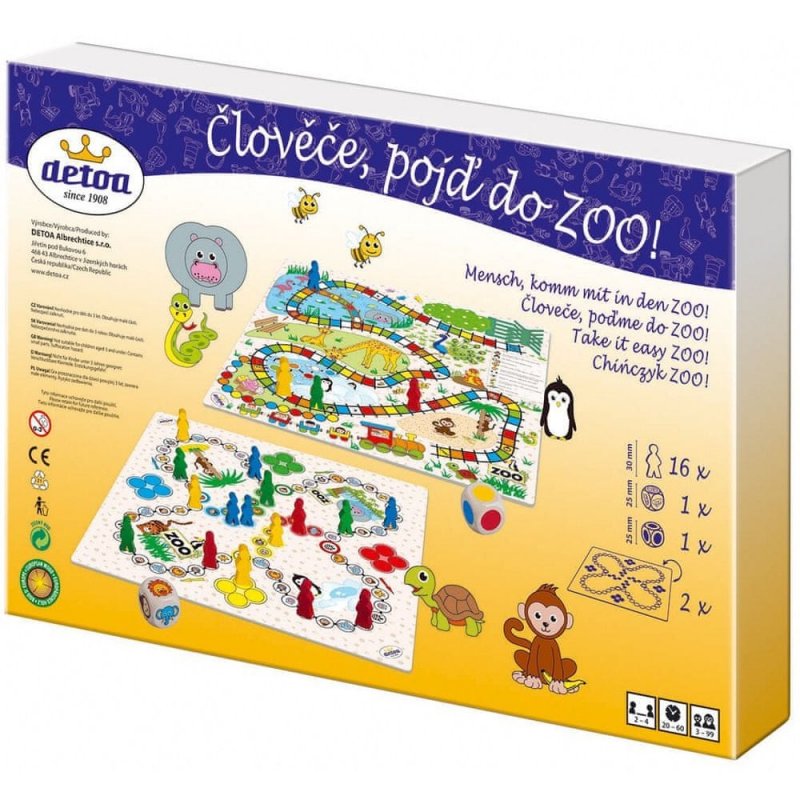 Detoa Človeče, poď do ZOO! 2v1