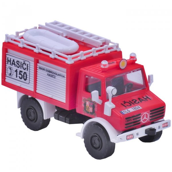 Model HASIČI lesný špeciál Mercedes Unimog U1300 L