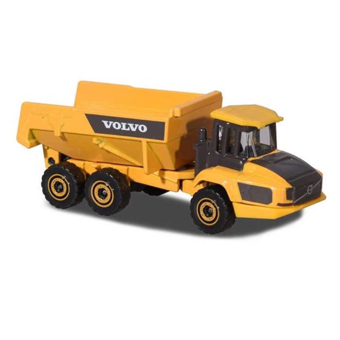 Majorette Sada stavebných vozidiel Volvo, 4 ks