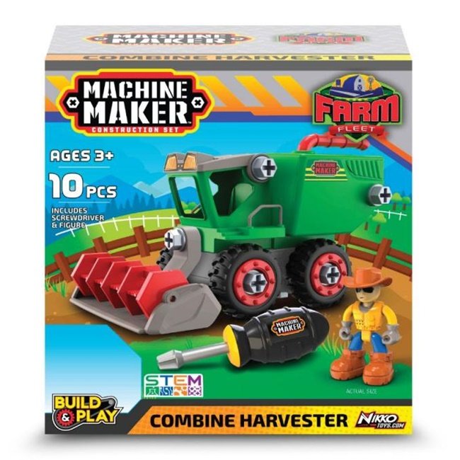 Machine Maker Postav svoj prvý Kombajn