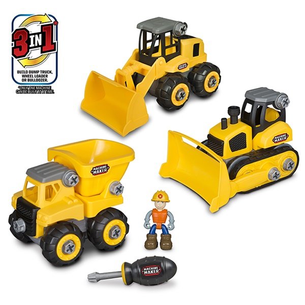 Machine Maker Staviteľ Junior 3v1