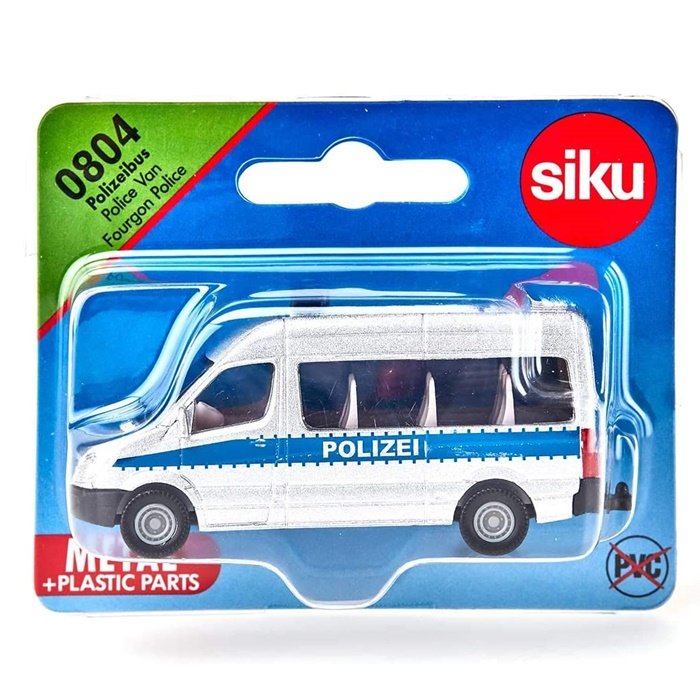 SIKU 0804 Policajný mikrobus Mercedes-Benz Sprinter, 7.5 cm