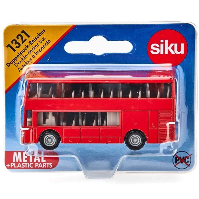 SIKU 1321 Poschodový autobus, 7.5 cm