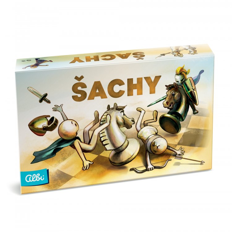Albi Šachy drevené