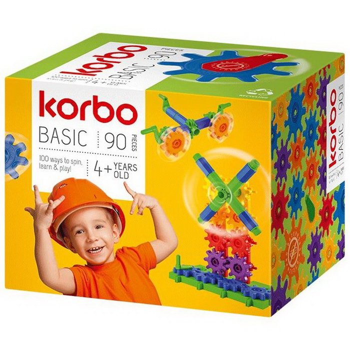 Korbo Prevodová stavebnica Basic, 90 ks