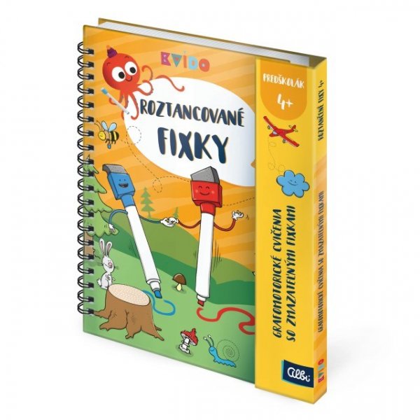 Kvído Roztancované fixky Predškolák 4+