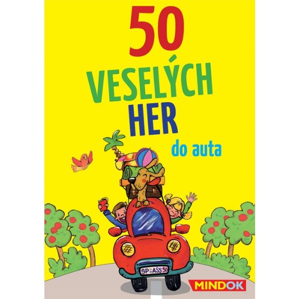 Mindok 50 veselých hier do auta